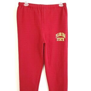 Vtg Florida State Sweatpants Men's Large Russell Athletic Uneven Hems